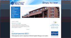 Desktop Screenshot of henryclay.com.ve