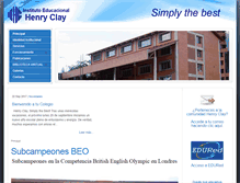 Tablet Screenshot of henryclay.com.ve